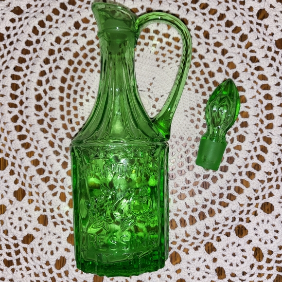 Crownford China 1969 made in Italy Grandma's Dressing Glass Bottle with Stopper - Picture 7 of 7